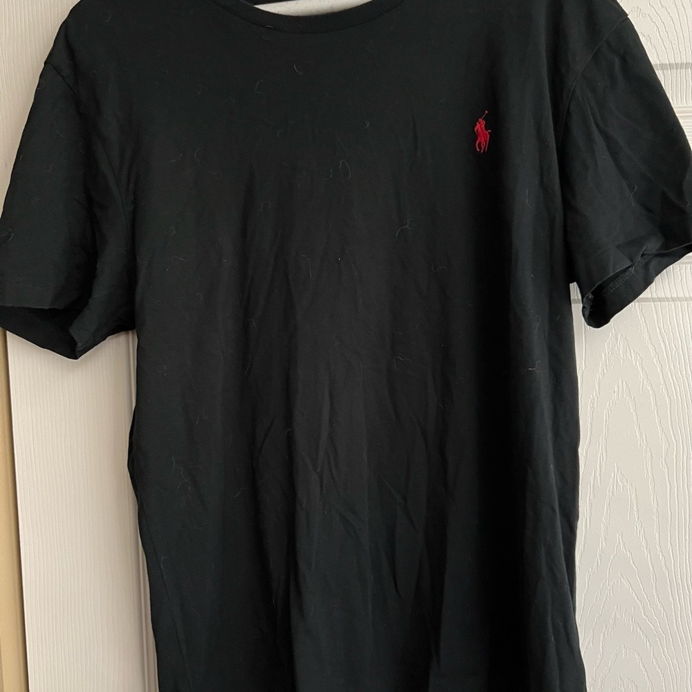 Polo Ralph Lauren Black Tee Men M - Picture 2 of 5